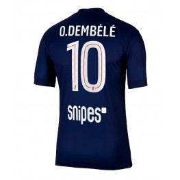 Paris Saint-Germain Ousmane Dembele #10 Thuis tenue 2025-26 Korte Mouw